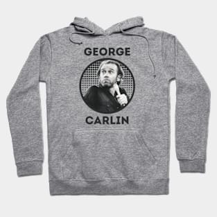 george carlin || dark Hoodie